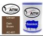 Preview: Citroen, Dark Brown, AC-401: 500ml Lackdose, von ATW Autoteile West.